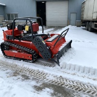 Tondeuse à gazon RC diesel CE EPA MERI ME1200D-48 avec lame à neige avant
