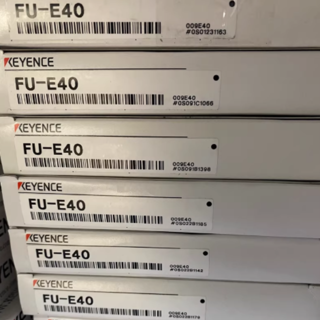 KEYENCE FN-N40 Sensors FU-E40 Digital Fiber Optic Sensor Transmissive Fiber Unit