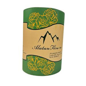 Rollo de Papel Kraft para Envolver Ramos de Flores, Papel Corrugado Marrón Eollo con Impresión Personalizada para el Día de San Valentín - Product Image 5