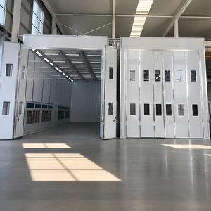 Cabina <span class=keywords><strong>de</strong></span> <span class=keywords><strong>Pintura</strong></span> para Camiones Grandes con Calefacción por Quemador Diésel, Certificación CE, Dimensiones Personalizables para <span class=keywords><strong>Taller</strong></span> <span class=keywords><strong>de</strong></span> Carrocería - Product Image 6