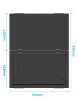 Moniteur portable 15,6 pouces, double écran, extension d'écran d'ordinateur portable, triple moniteur USB-C pour MacBook Pro Air Surface PC PS5