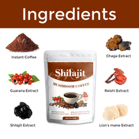 Energía café MCT aceite de coco Etiqueta Privada hongo reishi café shilajit café