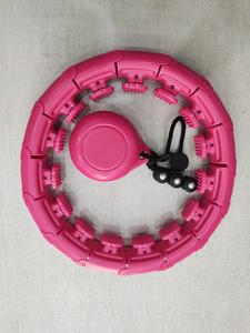 Hula <span class=keywords><strong>Hoop</strong></span> Intelligent Ajustable et Détachable avec Poids, Compteur Numérique, Fitness, pour Adultes, Perte de Poids - Product Image 2