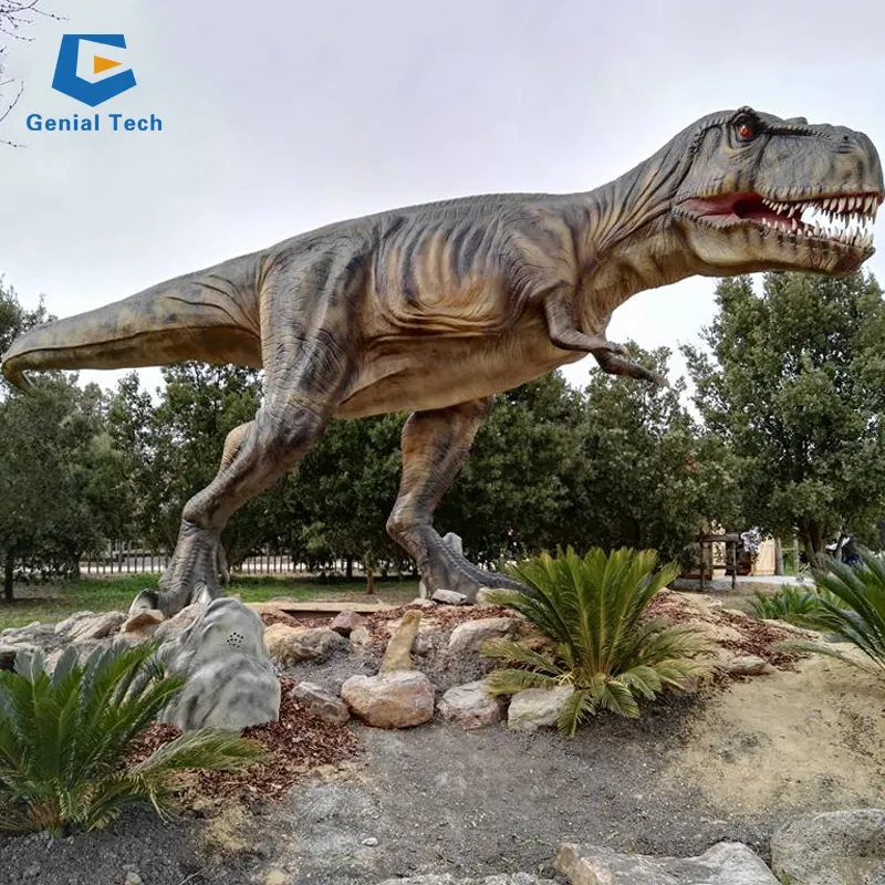 דינוזאור Animatronic למכירה אנימטרוניקס טירנוזאורוס מכאני חיים גודל t-rex 3D מציאותי Dinasour דגם