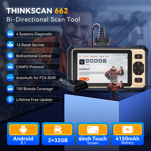 Escáner Thinkcar Thinkscan 662 OBD2 con Actualización Gratuita de por Vida, Control Bidireccional ECM/TCM/ABS/SRS, 12 Funciones de Reinicio y Herramientas de Diagnóstico para 4 Sistemas - Product Image 2