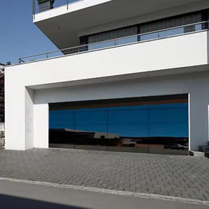 <span class=keywords><strong>Porte</strong></span> <span class=keywords><strong>de</strong></span> <span class=keywords><strong>garage</strong></span> sans cadre en verre noir coupe-vent <span class=keywords><strong>de</strong></span> haute qualité, très vendue, autres portes, <span class=keywords><strong>porte</strong></span> <span class=keywords><strong>de</strong></span> <span class=keywords><strong>garage</strong></span> <span class=keywords><strong>coulissante</strong></span> pliante en verre miroir - Product Image 3