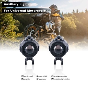 Lámpara auxiliar Led negra para motocicleta de alto brillo para <span class=keywords><strong>BMW</strong></span> R1200GS F850GS F750GS <span class=keywords><strong>F</strong></span> 850GS <span class=keywords><strong>750GS</strong></span> 1250GS GS LC - Product Image 1