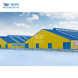 Fábrica de invernaderos de estructura de acero galvanizado de China, cobertizo prefabricado, tienda de proveedores de Peb - Product Image 1