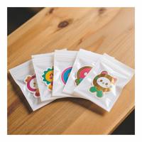 2024 nouveau style mauvaises herbes Double couche en plastique tasses étiquette autocollant