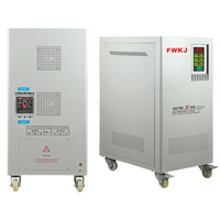 Usine directe 10kva-100kva régulateur de tension triphasé automatique 220V 380V Ac stabilisateur AVR pour 20kva 30kva 50kva cuivre