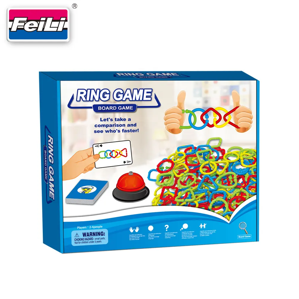 Popular and hot selling online ring game toys for kids board game set educational game