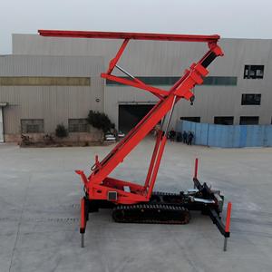 Multi Height Adjustable Crawler Base Aerial <b>Tile</b> Production Equipment for Metal Building Contractor - Product Image 4