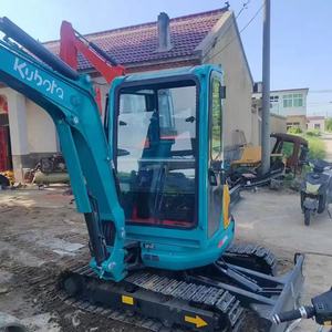 รถขุดขนาดเล็ก Kubota U20 2 ตัน เครื่องยนต์ Cummins EPA รถตักดินแบบตีนตะขาบ ใช้ในฟาร์ม รถขุดขนาดเล็ก จัดส่งรวดเร็ว - Product Image 3