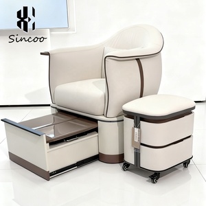 Sillones de Pedicura de Diseño Personalizado de Lujo del Fabricante, sin Tuberías, con Ajuste, Sillón de Spa para Pies para Salón de Uñas - Product Image 5