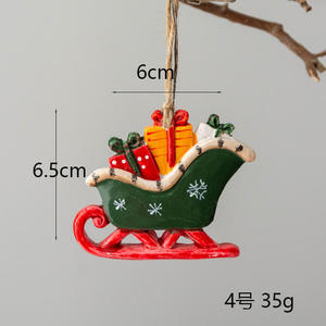 Décoration <span class=keywords><strong>de</strong></span> la maison: décorations <span class=keywords><strong>de</strong></span> sapin <span class=keywords><strong>de</strong></span> Noël en résine, bonhomme <span class=keywords><strong>de</strong></span> neige du père Noël, <span class=keywords><strong>bas</strong></span> <span class=keywords><strong>de</strong></span> Noël, statues d'<span class=keywords><strong>avion</strong></span>, suspension - Product Image 5