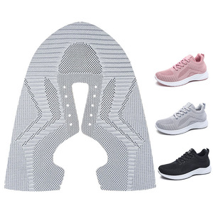 Scarpe semilavorate In tela Vamp lavorate a maglia Jacquard tomaia In tessuto a maglia poliestere - Product Image 4