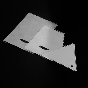 Aluminum Alloy Cake Scraper Rectangle Silver Baking Utensil Cake Butter Spatula Cutting Knife - Product Image 3