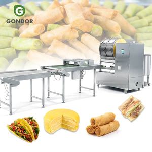 Máquina Automática para Hacer Injera de Etiopía, Máquina para Hornear Continuamente, Máquina para Hacer Chapati, Máquina para Hacer Lumpia, Máquina para Hacer Rollitos Primavera - Product Image 1