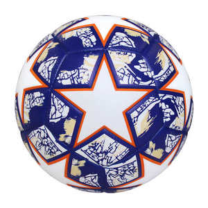 Ballon de football professionnel personnalisé de haute qualité, taille 5, en caoutchouc PVC - Product Image 3