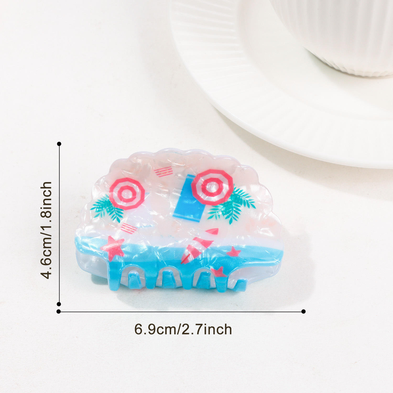 สีฟ้าและสีขาว