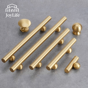 Solid Brass Elegant Modern Bar Pull, Solid Brass Single Hole <strong>Handle</strong> for <strong>Flush</strong> Mount on Cabinet and Furniture - Product Image 1