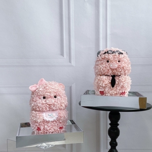 Tím Pig Valentine Day Quà Tặng Tự Nhiên Mãi Mãi Vĩnh Cửu Khô Bất Tử <span class=keywords><strong>Hydrangea</strong></span> Vĩnh Cửu Hoa Hồng Bảo Quản Hoa Trong Acrylic Hộp - Product Image 6