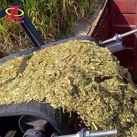 Broyeur d'ensilage haute capacité pour maïs humide et sec, équipement de broyage de pailles et de déchets agricoles
