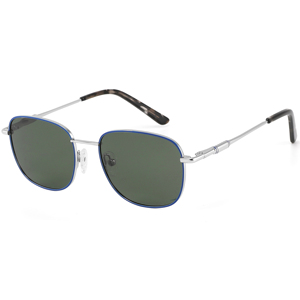 Unisex Rectangle Sunglasses Full Rim Blue Frame Green Lenses UV400 Protection Outdoor Use Adult - Product Image 5