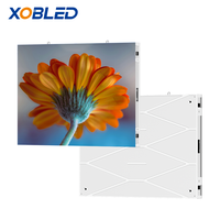 Pantalla LED HD para Interiores, Panel de Video LED P1.86 Fijo para Pared, Pantalla LED para Interiores Montada en Pared para Sala de Reuniones