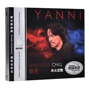Yanni Sensuous Chill 3CD. Compilation définitive d'œuvres iconiques de la nouvelle génération en édition vinyle allemande du légendaire compositeur Yanni. - Product Image 1