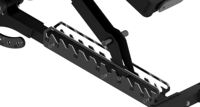Banc de musculation multifonctionnel réglable en acier inoxydable pour exercices de musculation, triceps et biceps