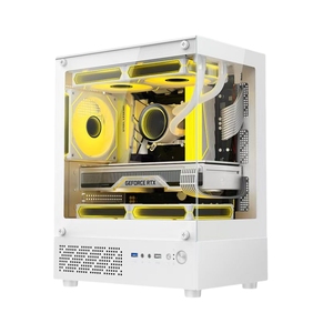 JNP Tempered Glass Front Panel Design <strong>Computer</strong> <strong>case</strong> Mini Tower MATX Gaming <strong>case</strong> - Product Image 2