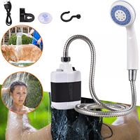 Pompe de douche portable Innovation USB Rechargeable Camping Douche USB Portable Rechargeable Pompe de douche électrique pour la randonnée