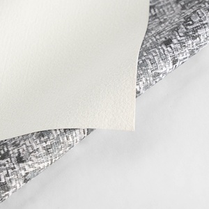 ユニセックス0.7 PVCバッグ花のつや消しボトムエンボスカラフル織り模造織り革生地室内装飾用 - Product Image 2