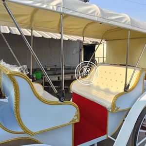 Carruaje de Caballos de Madera para Turismo en EE. UU. / Carruaje de Caballos para Bodas / Carruaje Clásico de Caballos para Turismo - Product Image 4