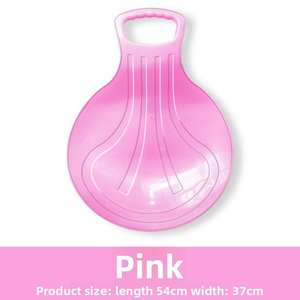 Planche <span class=keywords><strong>de</strong></span> traîneau à <span class=keywords><strong>neige</strong></span> Portable hiver ski en plastique pour les activités <span class=keywords><strong>de</strong></span> sable d'herbe en plein air Tubes <span class=keywords><strong>de</strong></span> luge Grip <span class=keywords><strong>Freestyle</strong></span> équipement Scooter - Product Image 6