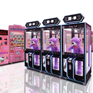 Gagnez des prix ciseaux poupée d'arcade jeux en peluche distributeurs automatiques <span class=keywords><strong>de</strong></span> clés à pièces - Product Image 1