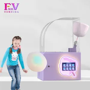 Mini Commercial Electric Fairy Floss Making Flower Cotton Candy Machine For Sale