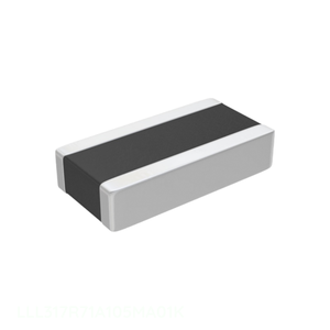 Condensateur céramique MLCC à montage en surface, fabricant Channel LLL317R71A105MA01K 0612 (1632 métrique), CAP CER 1.0UF 10V X7R 0612 1 uF - Product Image 1
