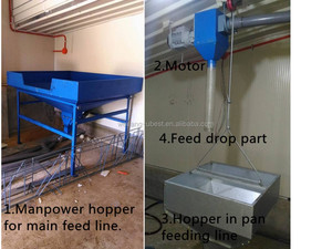 Comedero Avanzado con Diseño Innovador de Materiales para la Cría de Aves de Corral Moderna - Product Image 4