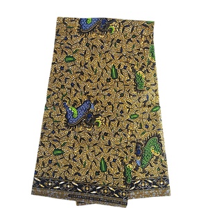 Tissu d'ameublement de haute qualité à <span class=keywords><strong>bas</strong></span> <span class=keywords><strong>prix</strong></span>, 100% polyester, imprimé wax, tissus africains - Product Image 2