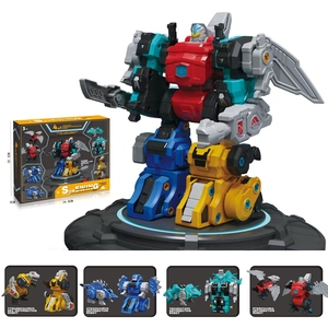 Garçon <span class=keywords><strong>dinosaure</strong></span> Transformation <span class=keywords><strong>Robot</strong></span> démontage <span class=keywords><strong>dinosaure</strong></span> bricolage combinaison assemblage Tyrannosaurus Rex enfants démontage jouets - Product Image 2