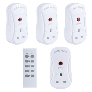 Inteligente Mini Reino Unido enchufe de Control remoto con <span class=keywords><strong>Google</strong></span> y Amazon Alexa - Product Image 1