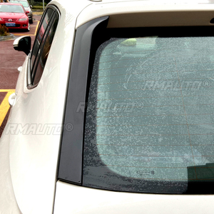 2Pcs Gloss Black Car Rear Window Side Spoiler Wing <b>Splitter</b> for Volkswagen Tiguan MK2 2017+ Car Accessories - Product Image 5