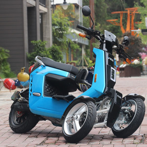 สกู๊ตเตอร์ไฟฟ้าสามล้อ EEC 72V 20AH ลิเธียม 2000W ความเร็วสูงสำหรับผู้ใหญ่ ระยะทาง 40-60 กม. ความเร็ว 51-65 กม./ชม. V28 2000W สามล้อ - Product Image 5