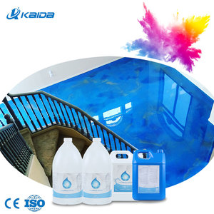 Excellente couche de Base de peinture de sol époxy d'alolin, <span class=keywords><strong>prix</strong></span> tout-en-un, couche époxy Altro, flocons de sol en résine - Product Image 1