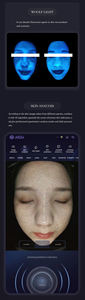 Máquina de análisis de piel Analizador de piel facial Analizador de diagnóstico de piel facial Ai para salón de belleza - Product Image 5