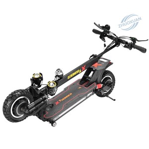 Motos sportives tout-terrain de 11 pouces, moteur 1200W, 48V, 60 km/h, trottinette électrique haute vitesse pour adultes - Product Image 2