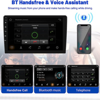 Autoradio Android 2din, lecteur multimédia Android 13 pour voiture, Wifi, 4 cœurs, écran tactile, écran universel, navigation GPS
