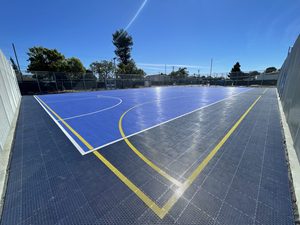 Thể thao sàn Quảng Châu Quadra Futsal Modular tòa sàn Non-Slip gạch thể thao gạch Futsal tòa PP gạch - Product Image 4